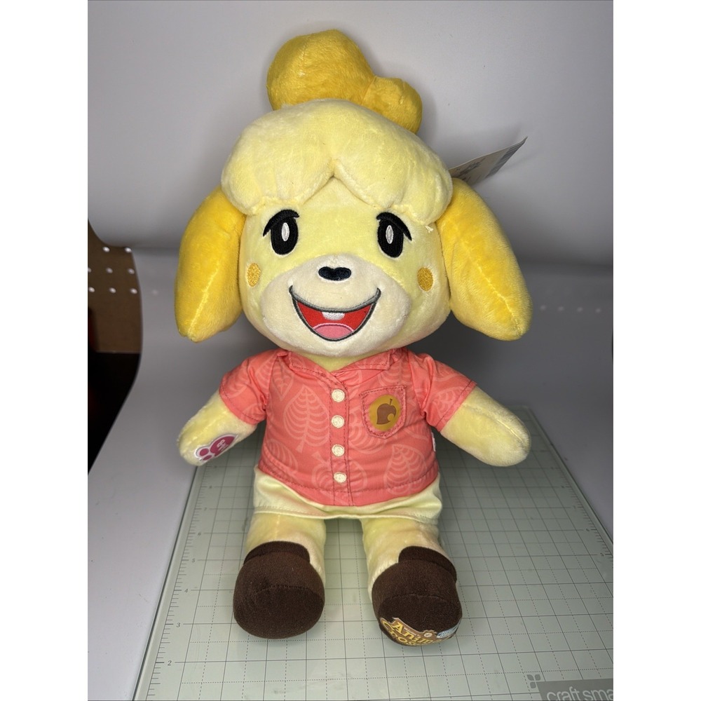 Build-A-Bear Animal Crossing‎ New Horizons Isabelle Summer Plush Toy